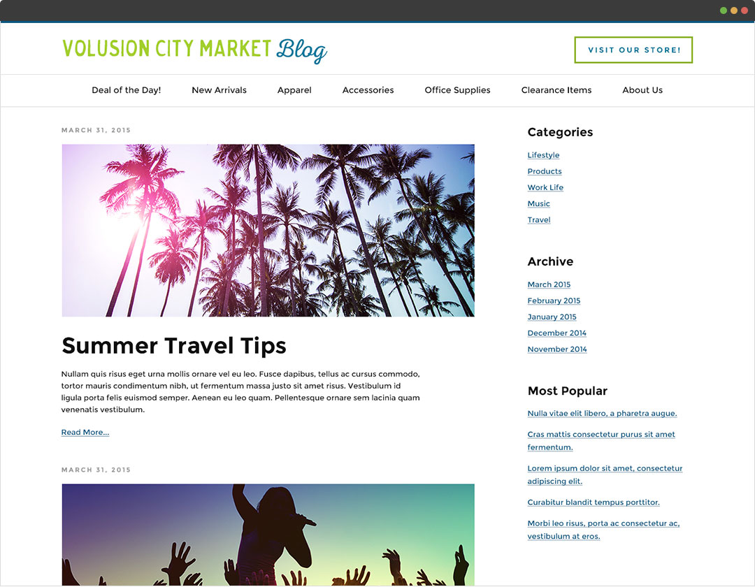 Blogger Template