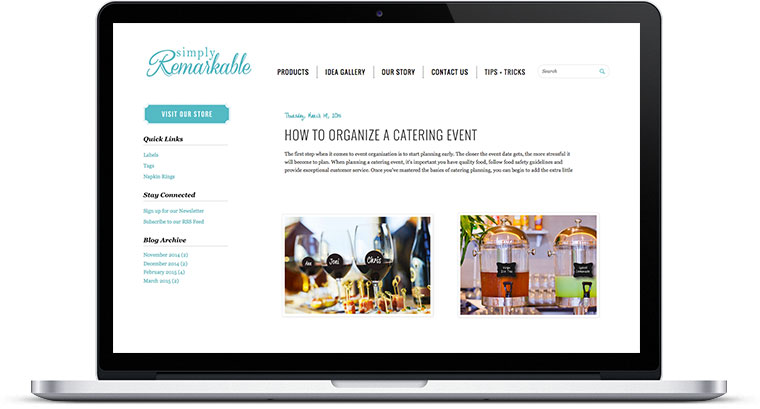 blogger template screenshot